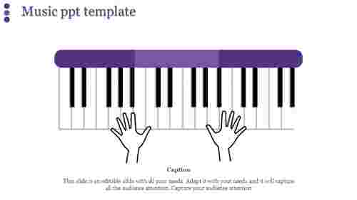 music ppt template-music ppt template-Purple
